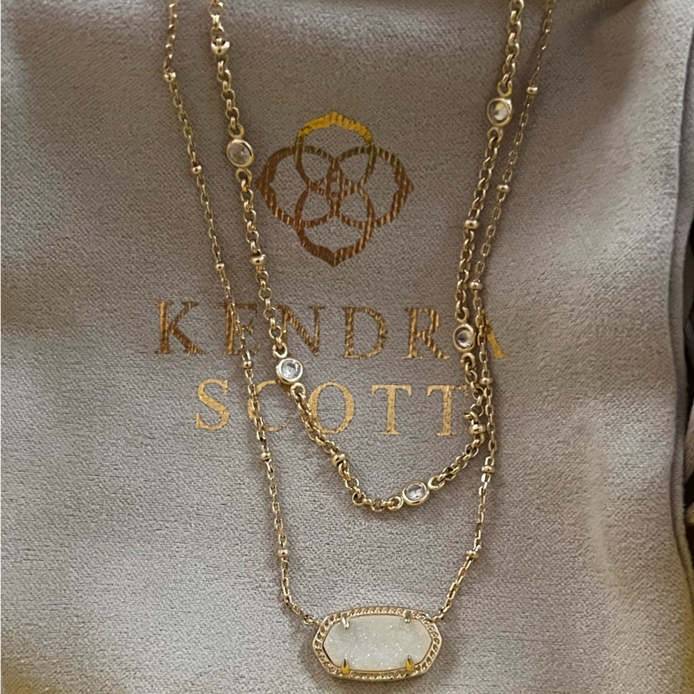 Kendra Scott layered necklace